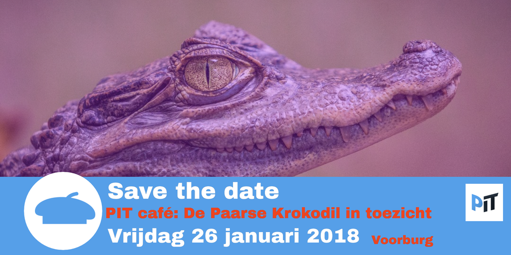 Save the date Paarse Krokodil
