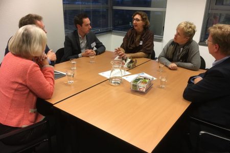 ervaringen uitwisselen met mede-toezichthouders